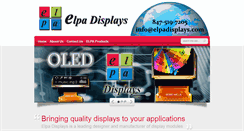 Desktop Screenshot of elpadisplays.com